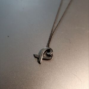 Authentic Tiffany &CO. Paloma Picasso Loving Heart  Necklace.